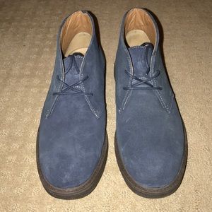 Bass Blue Suede Chukka Boots